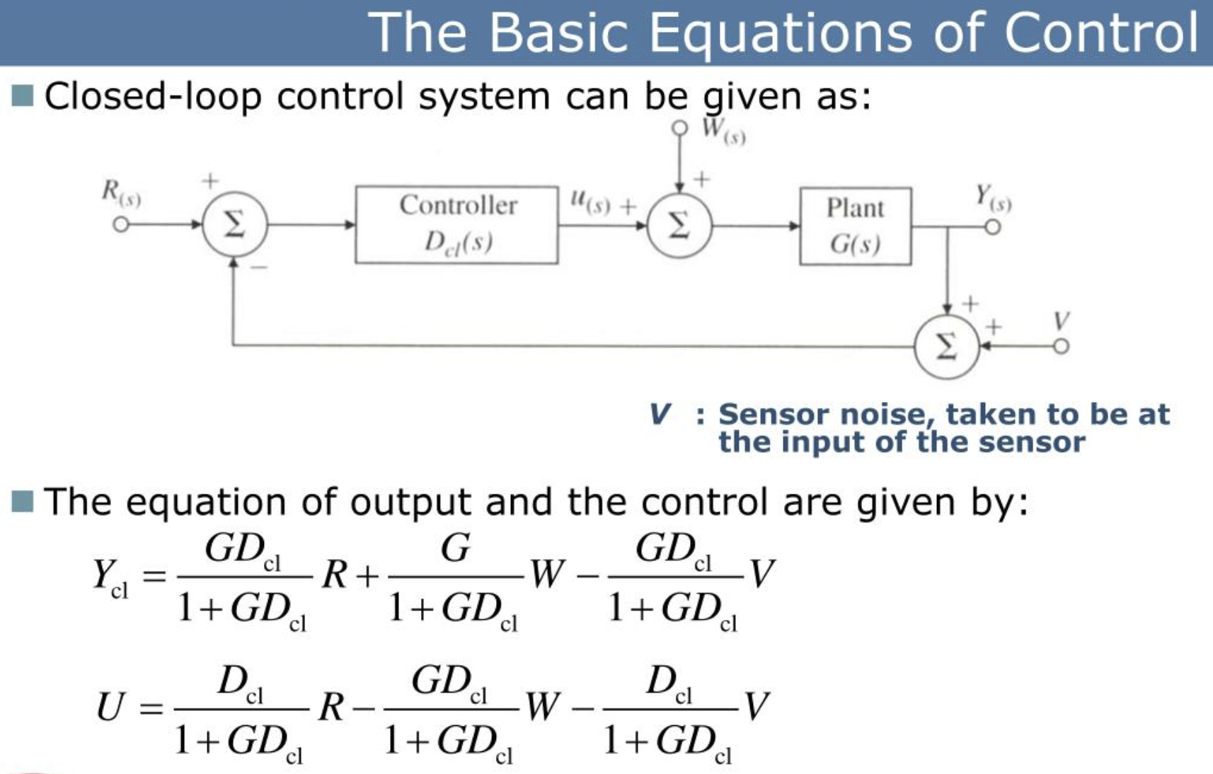 Controls Engineering